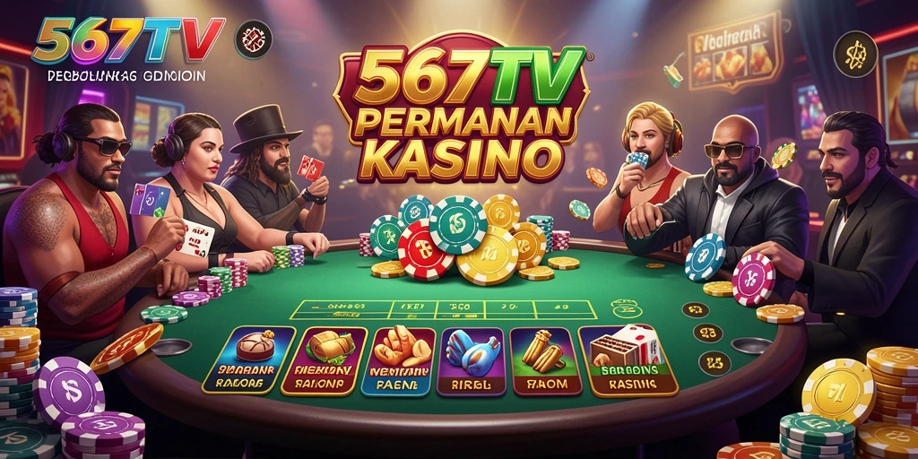 Tampilan menarik dari gameplay Kasino di 567TV.