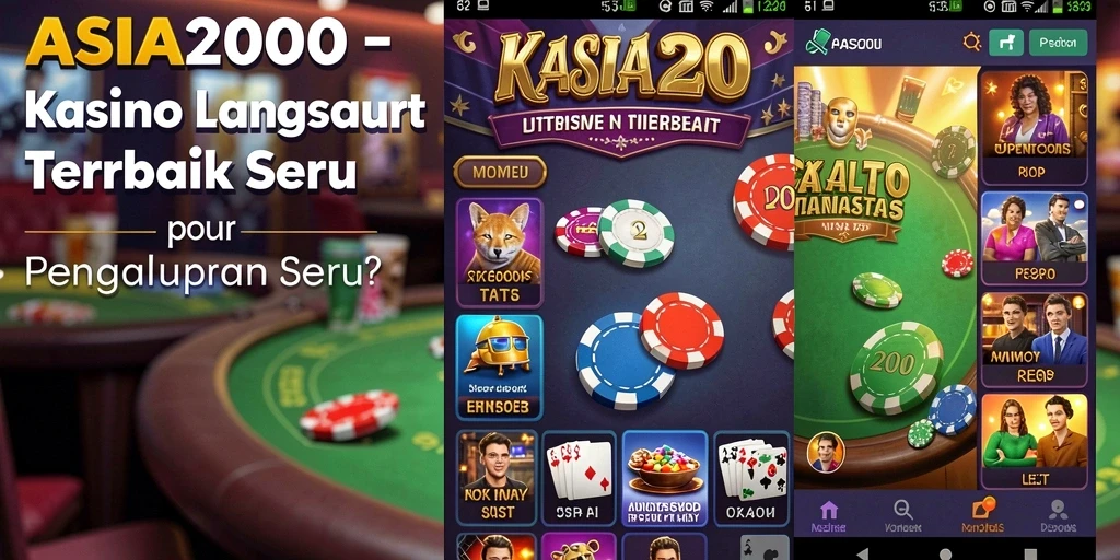Tangkapan layar menampilkan gameplay Live Casino yang mendebarkan di ASIA200.
