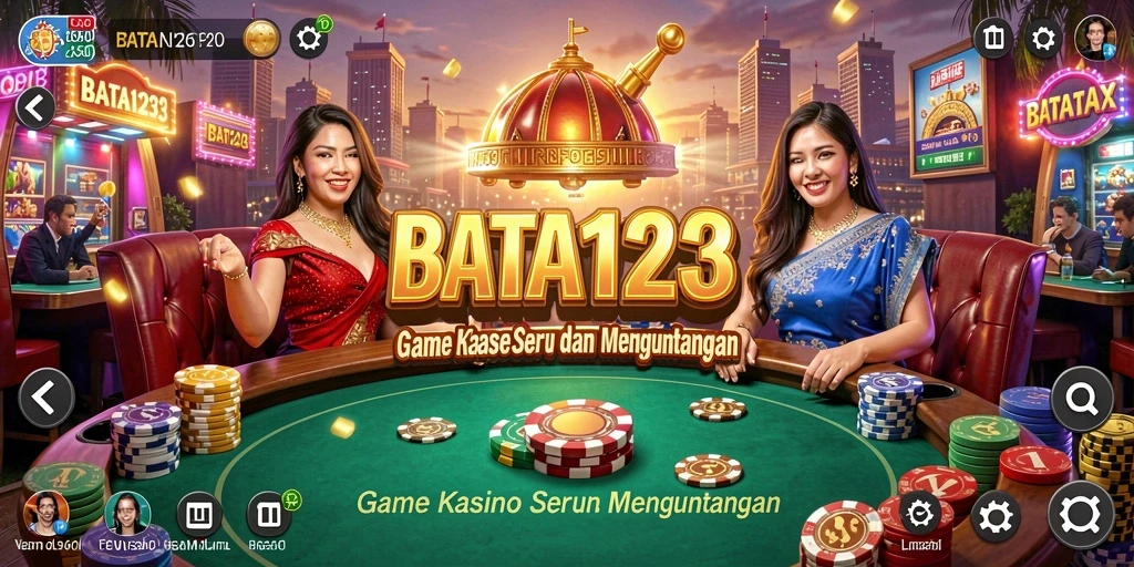 Tampilan gameplay Kasino yang menakjubkan di BATA123.