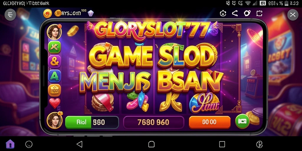 Tampilan gameplay seru dan interaktif dari GLORYSLOT777.