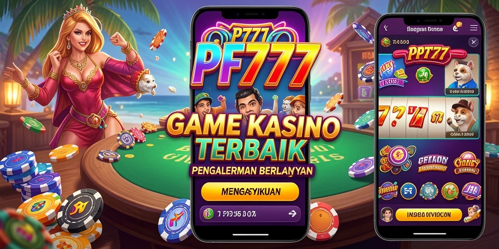 Tampilan menarik dari gameplay <strong>PF777</strong> yang menampilkan suasana Kasino yang mengasyikkan.
