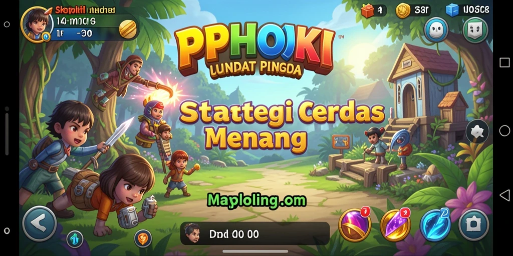 Tampilan gameplay strategis PPHOKI yang mendebarkan dan penuh tantangan.