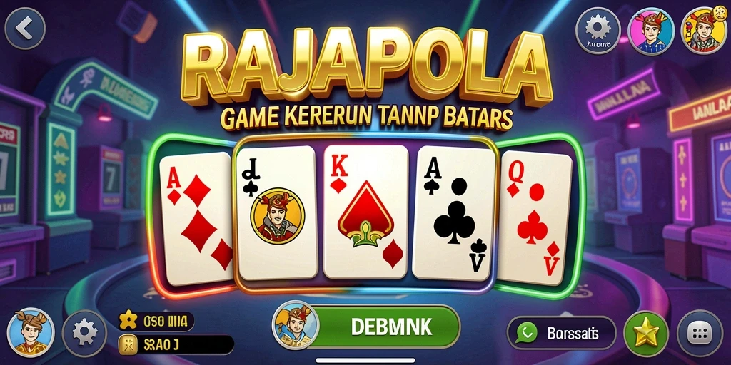 Tampilan gameplay RAJAPOLA yang seru dan interaktif.