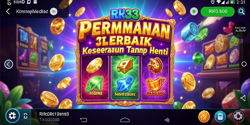Screenshot gameplay menarik dari game Slot RR33.